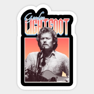 Gordon Lightfoot Sticker